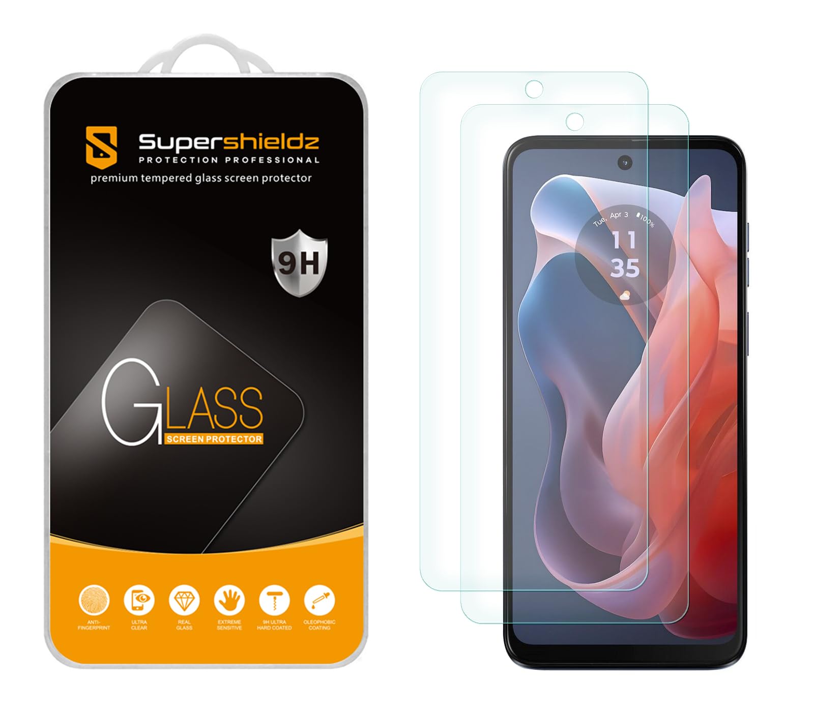 Amazon.com: Supershieldz (2 Pack) Designed for Motorola Moto G